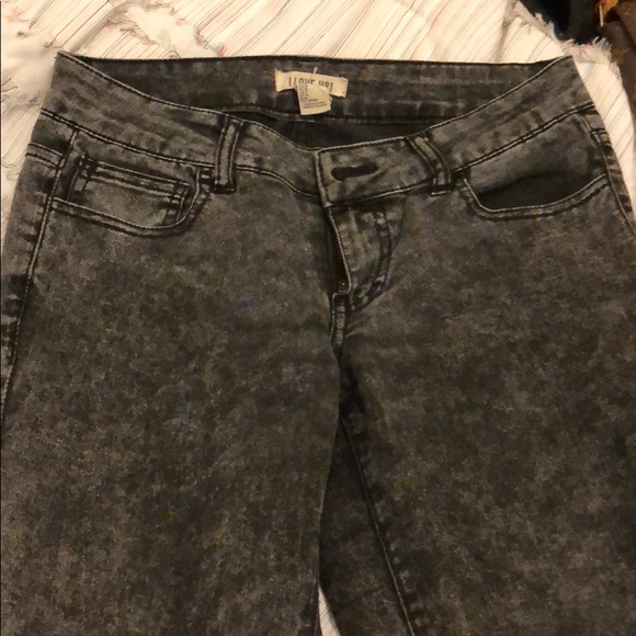 Forever 21 Acid Wash Jeggings - Picture 7 of 7